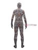 Leopard Pattern Velvet Full Body Suit