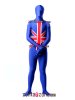 England Flag Pattern Spandex Unisex Zentai Suit