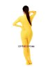 Yellow Spandex Unisex Catsuit