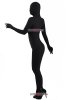 Nylon Spandex Black Zentai Bodysuit