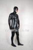 Black Shiny Metallic Animal Zentai Suit