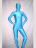 Blue Spandex Lycra Unisex Zentai Suit
