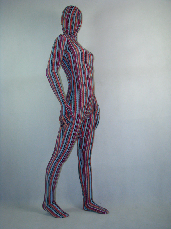 Multicolor Unisex Lycra Spandex Zentai Suit - Click Image to Close