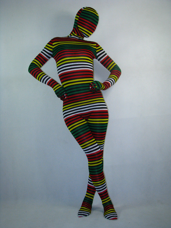 Sexy Camouflage Lycra Zentai Suit - Click Image to Close