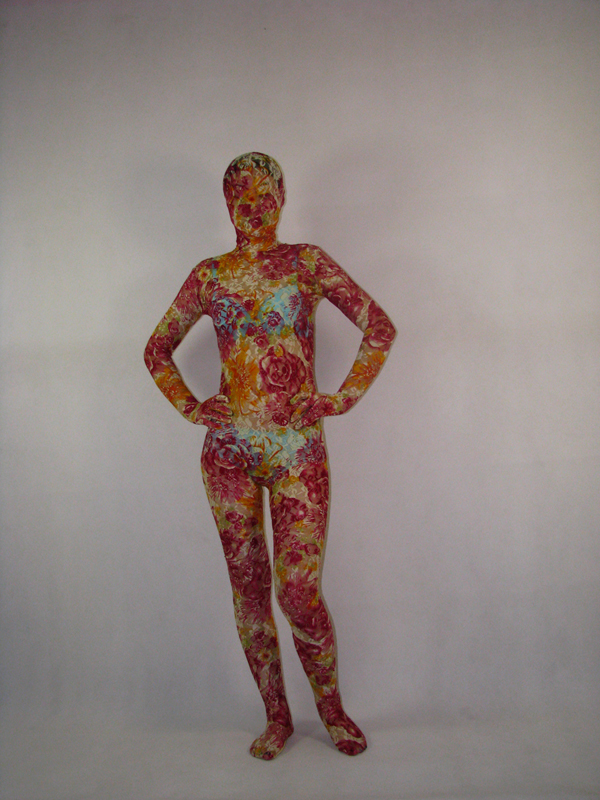 Fire Unisex Lace Zentai Suit - Click Image to Close