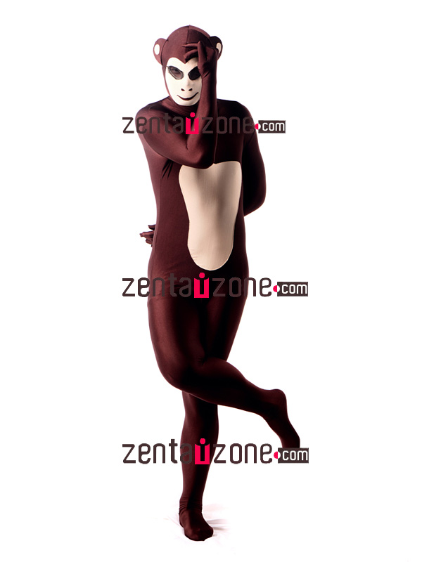Lycra Spandex Monkey Animal Zentai Suit [30089]